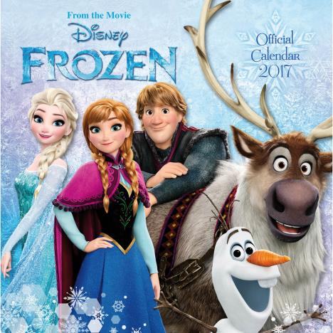 Disney Frozen 2017 Square Calendar £1.99